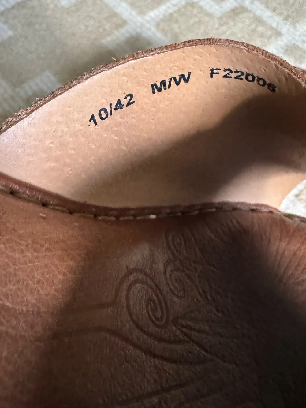 Børn Leather Cork Wedge Slide Sandals Brown Buckle Comfort Shoes Women’s 10